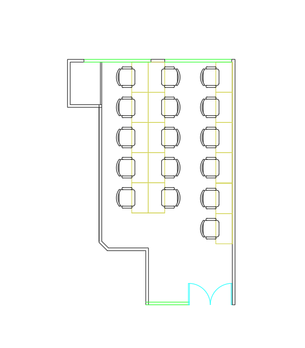 静安新时代大厦出租95平精装修小面积办公室